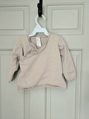 3/$20 H&M Knit Wrap-Style Baby Sweater Size 6-9 M